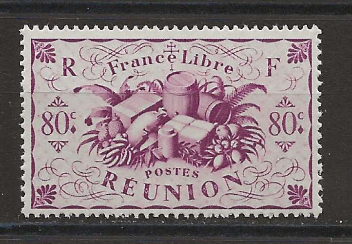 REUNION  COLONIES ANNEE 1943 Y.T N°238 NEUF**