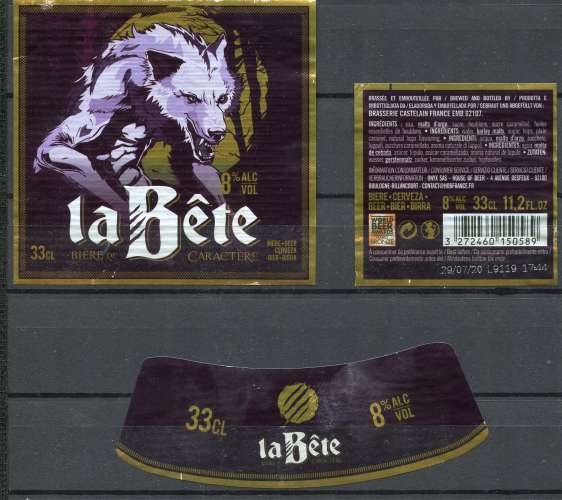 Belgique - La Bête - Bière de caractère