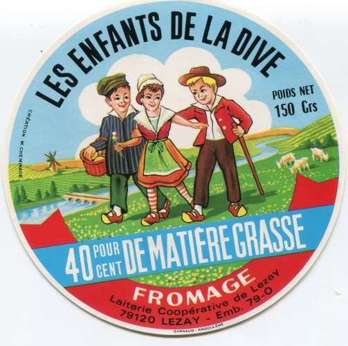 Les Enfants de la Dive - Fromage Laiterie Coopérative de Lezay