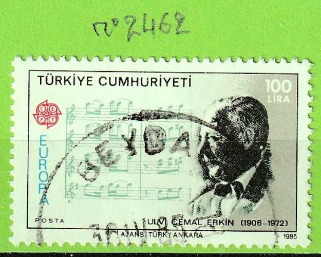 TURQUIE YT N°2462 OBLIT