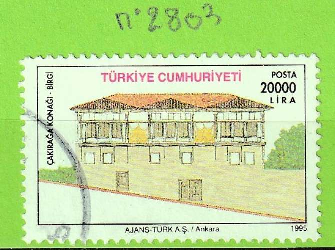 TURQUIE YT N°2803 OBLIT