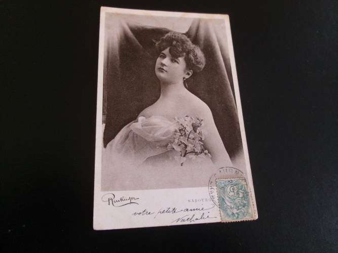 BELLE CARTE FANTAISIE SIGNEE REUTLINGER 