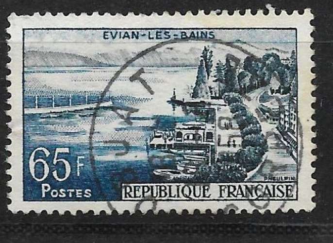 France - 1957 - YT n°  1131  oblitéré