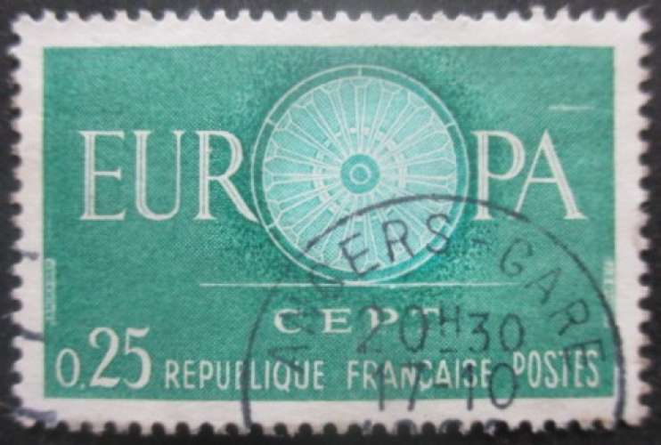 FRANCE N°1266 Europa oblitéré