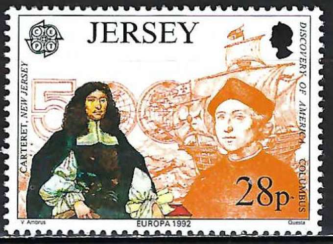 Jersey - 1992 - Y & T n° 573 - Europa - MNH