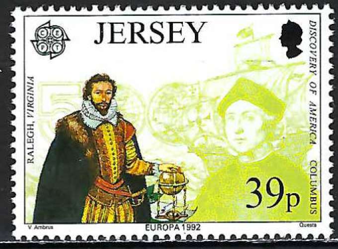 Jersey - 1992 - Y & T n° 574 - Europa - MNH