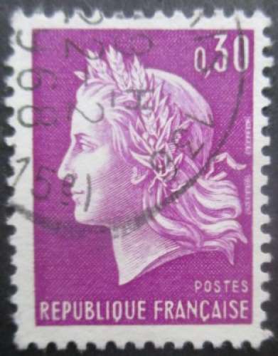 FRANCE N°1536 Marianne de Cheffer oblitéré