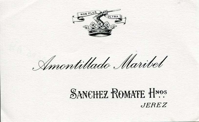 Espagne - Amontillado Maribel - Sanchez Romate á Jerez