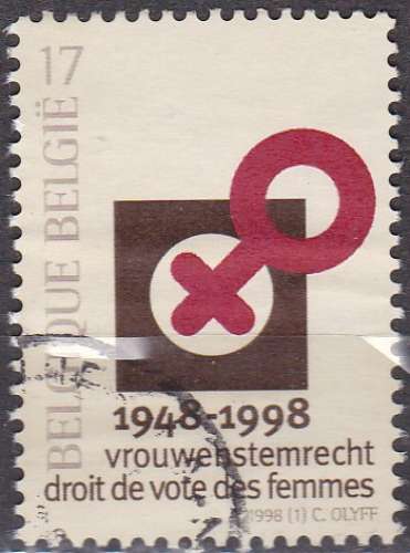 BELGIQUE N° 2734 de 1998 oblitéré 