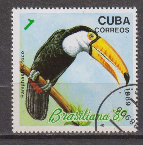 CUBA 1989 - Y&T N° 2946 oblitéré 