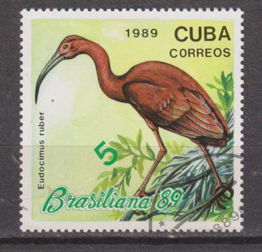 CUBA 1989 - Y&T N° 2948 oblitéré 