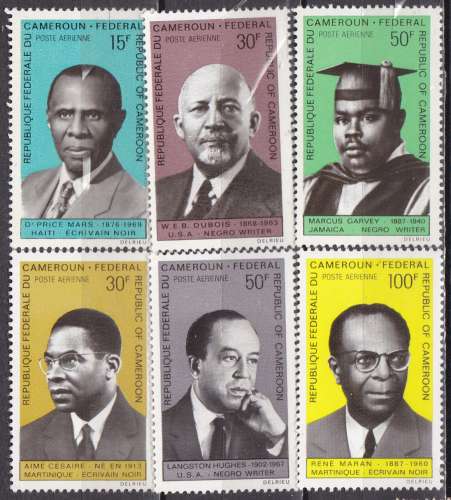 CAMEROUN PA N° 138/143 de 1969 neufs** (série complète)