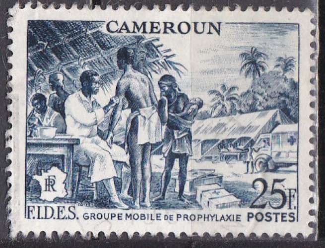 CAMEROUN N° 303 de 1956 oblitéré