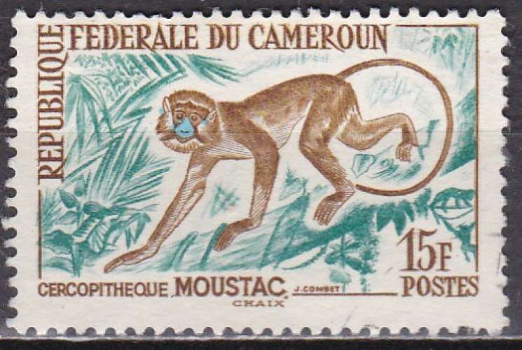 CAMEROUN N° 349 de 1962 oblitéré 