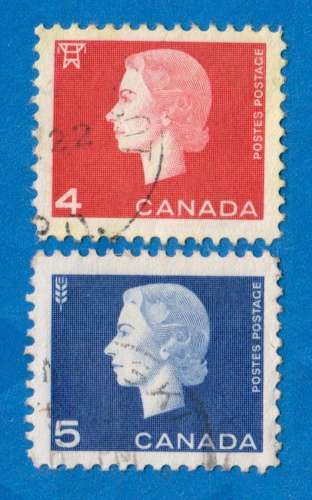 Canada:  Y/T   N° 331 - 332  o