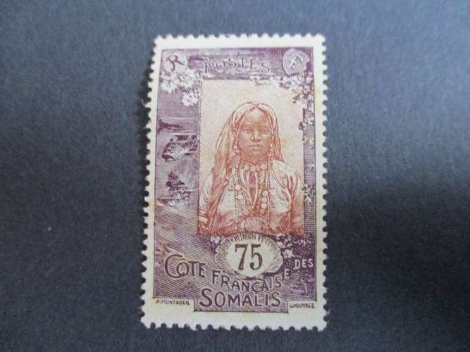 Cote Des Somalis y & t 96 * 1915