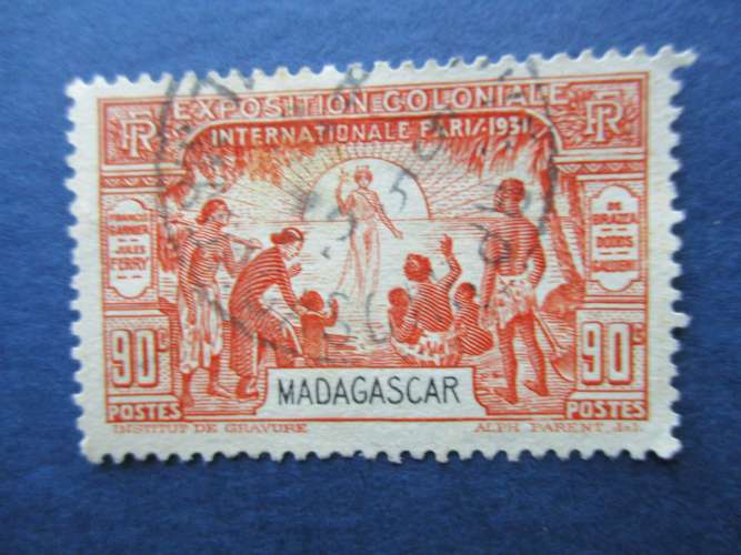 Madagascar y & t  181 obl 1931