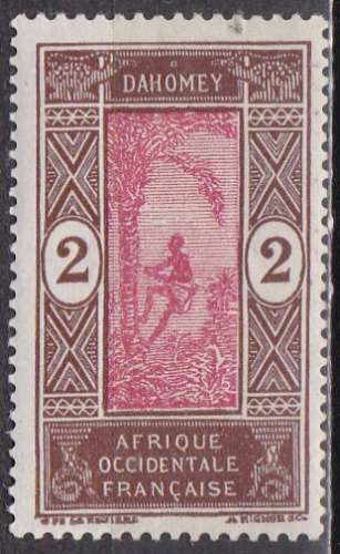 DAHOMEY N° 44 de 1913 neuf*