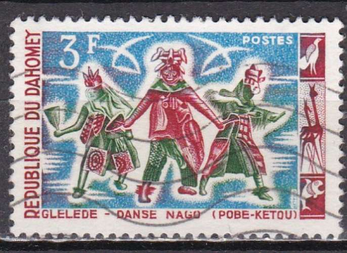 DAHOMEY N° 203 de 1964 oblitéré