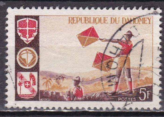 DAHOMEY N° 242 de 1966 oblitéré