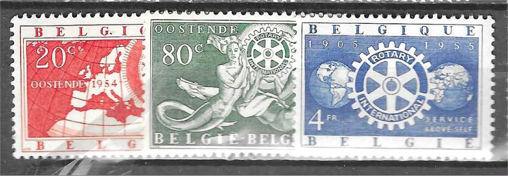 BELGIQUE YT 952 / 954 **