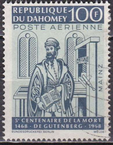 DAHOMEY PA N° 74 de 1968 oblitéré