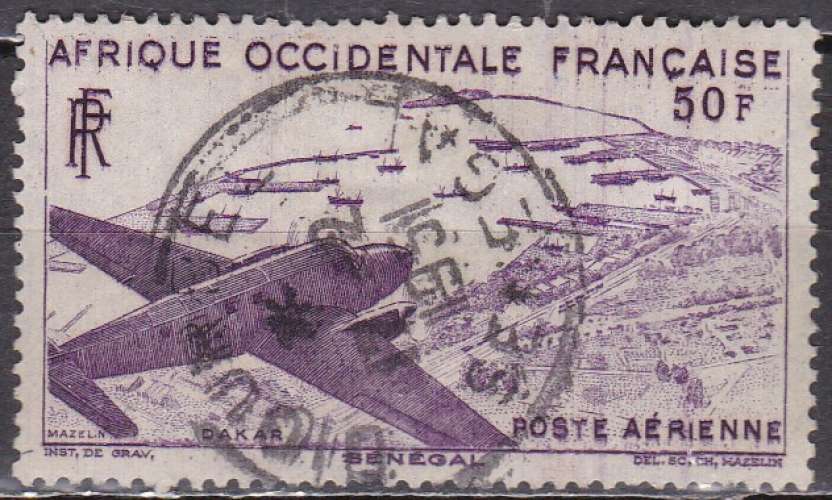 AOF PA N° 12 de 1947 oblitéré