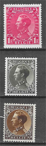 BELGIQUE YT 401/403 **