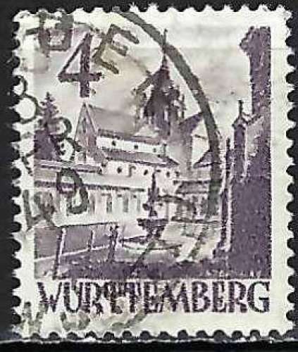 Allemagne - Wurtemberg - 1948-49 - Y & T n° 29 - O.