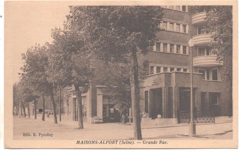 cpsm 94 Maisons-Alfort Grande Rue