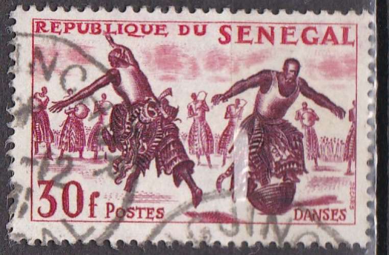 SENEGAL N° 208 de 1961 oblitéré 