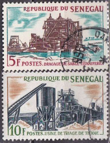 SENEGAL N° 235/6 de 1964 oblitérés