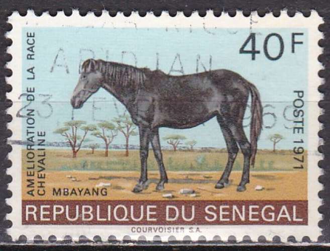 SENEGAL N° 349 de 1971 oblitéré 