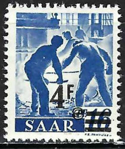 Sarre - 1947 - Y & T n° 221 - MNH