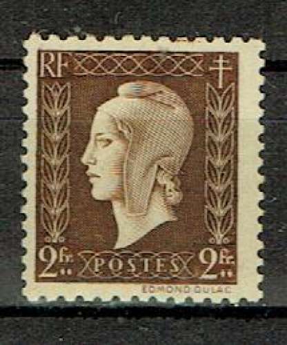 FRANCE 1945 - YT 692 MNH SÉRIE LONDRES.