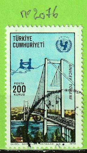 TURQUIE YT N°2076 OBLIT