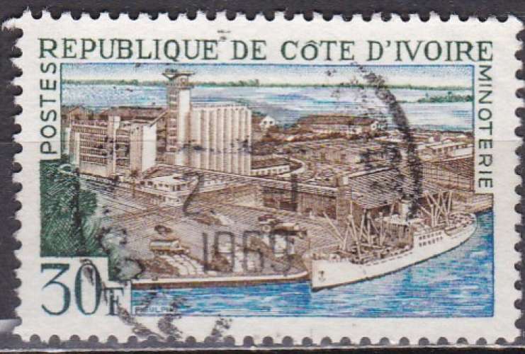 COTE D'IVOIRE  N° 273 de 1968 oblitéré 