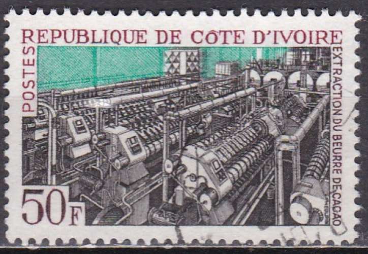 COTE D'IVOIRE  N° 274 de 1968 oblitéré 