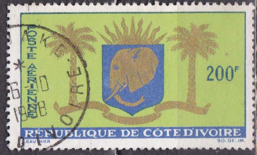 COTE D'IVOIRE PA N° 30 de 1964 oblitéré 