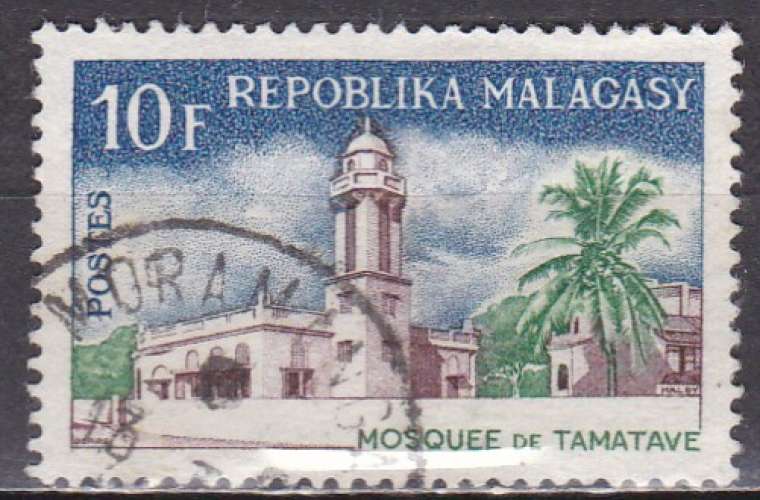 MADAGASCAR N° 433 de 1967 oblitéré 