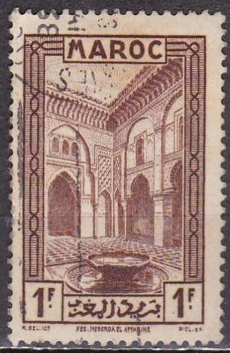 MAROC N° 143 de 1933 oblitéré 