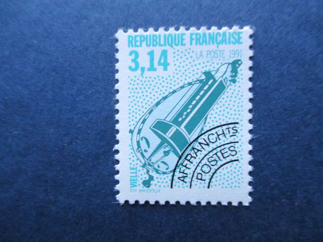 France y & t préoblitéres 219 ** 1992 (dentelés 13 )