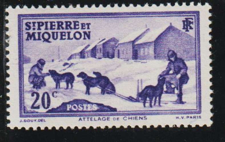 ST PIERRE &MIQUELON 1938 - Y&T N° 173