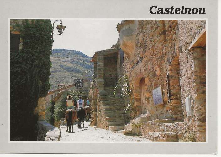 FRANCE - CASTELNOU - CARTE POSTALE NEUVE