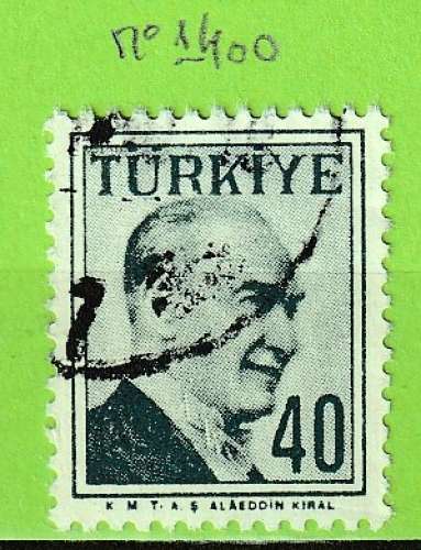 TURQUIE YT N°1400 OBLIT