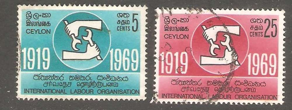 Ceylon - Scott 431-432