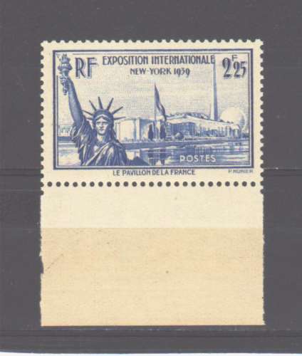 Timbre France n° 426**, bdf, superbe