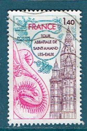 FRANCE 1977 - YT 1948 OBLITÉRÉ.