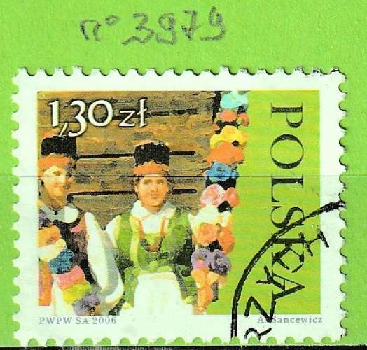 POLOGNE YT N°3979 OBLIT