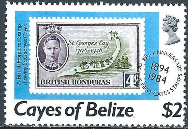 Bélize - Cayes - 1984 - Y & T n° 21 - MNH